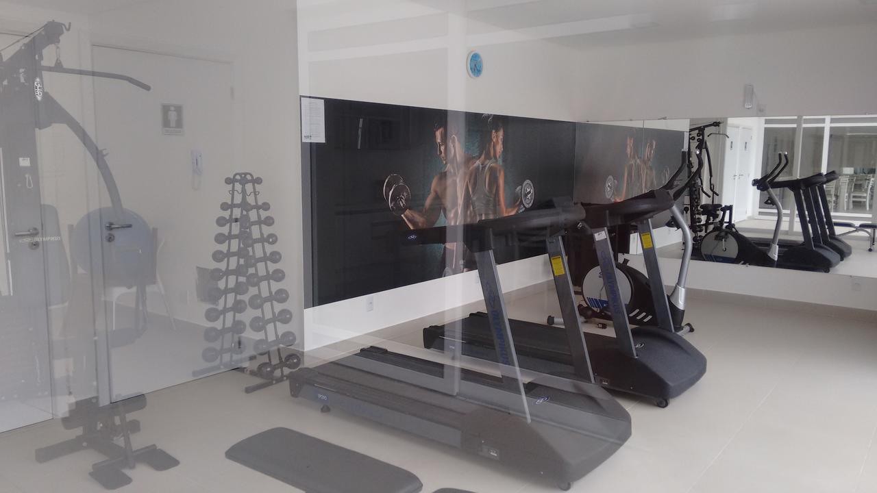 Apartamento Frente Para A Piscina A Uma Quadra Da Praia Florianópolis Eksteriør billede