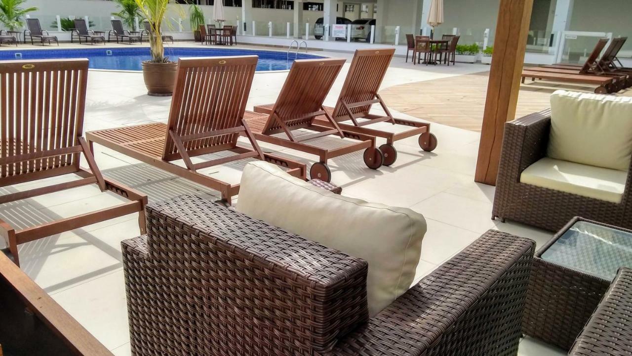 Apartamento Frente Para A Piscina A Uma Quadra Da Praia Florianópolis Eksteriør billede